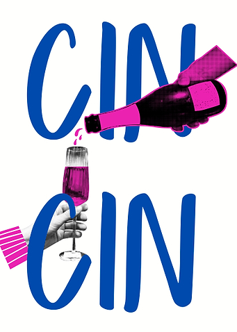Cin Cin Celebration with Pink Champagne
