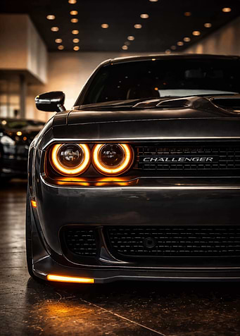 Dodge Challenger Front View