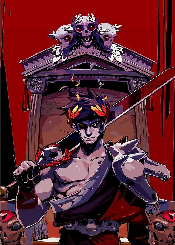 Zagreus Hades Game Poster