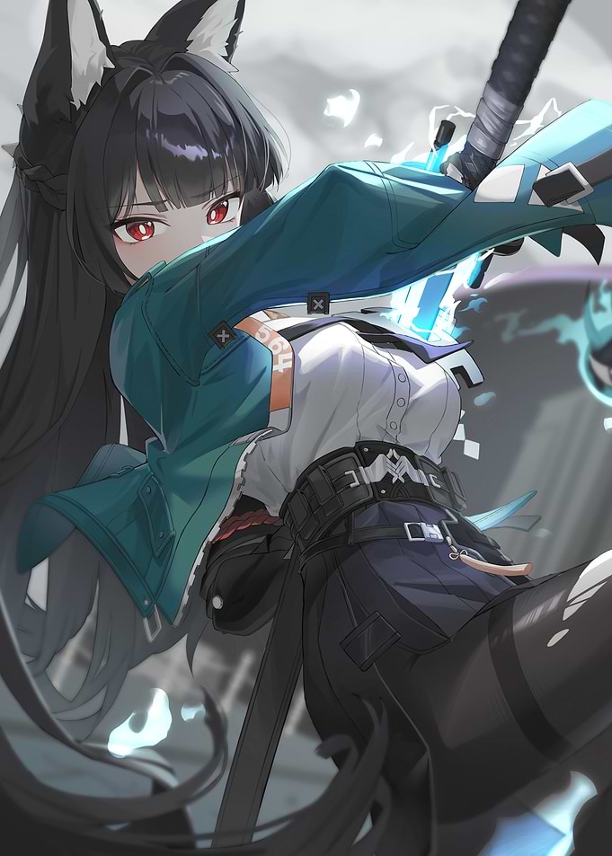 Girl with Sword