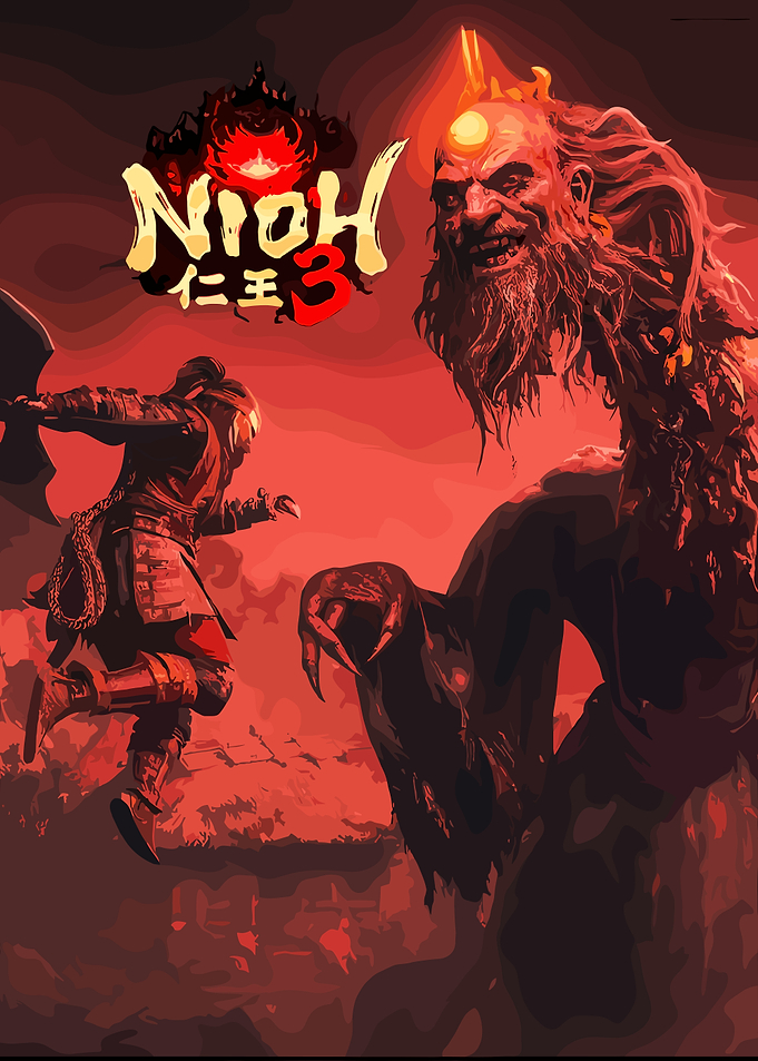 Nioh 3 Game Cover Art