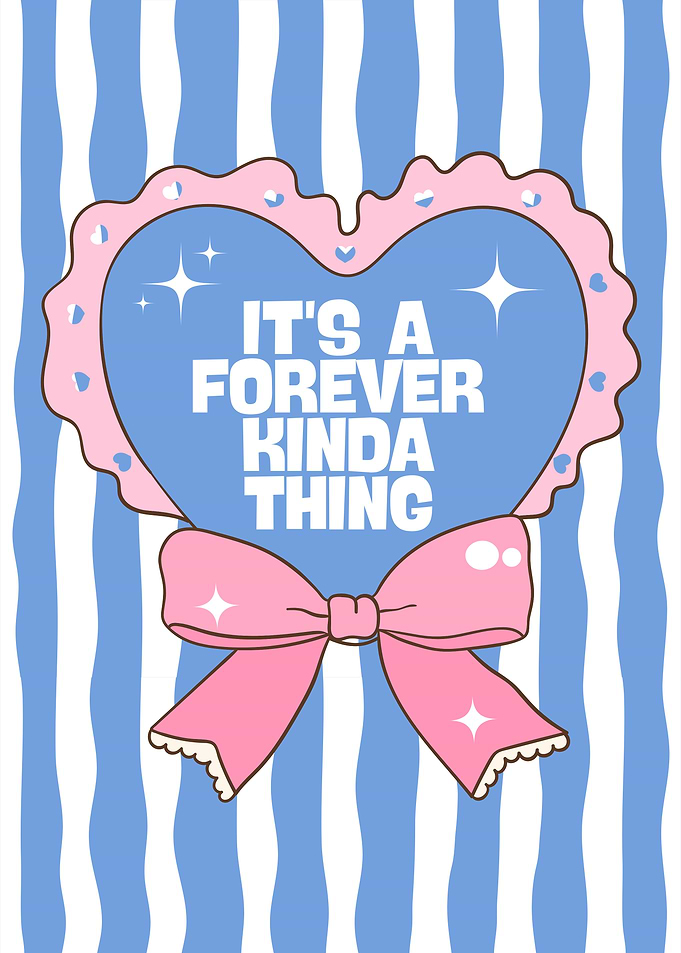Forever Kinda Thing Heart with Bow