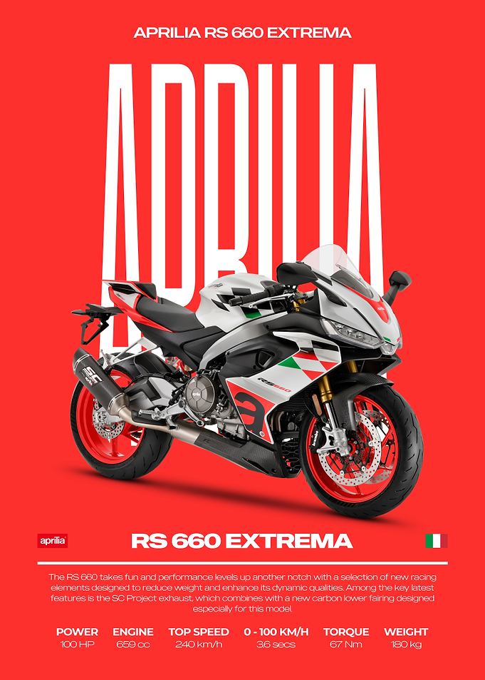 Aprilia RS 660 Extrema Motorcycle