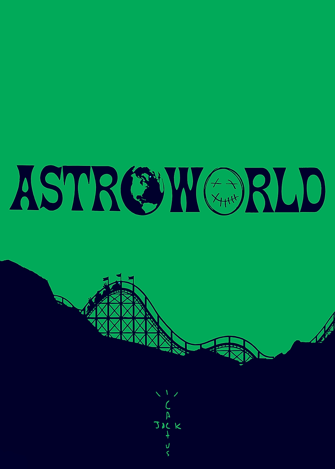Astroworld Travis Scott Poster Art