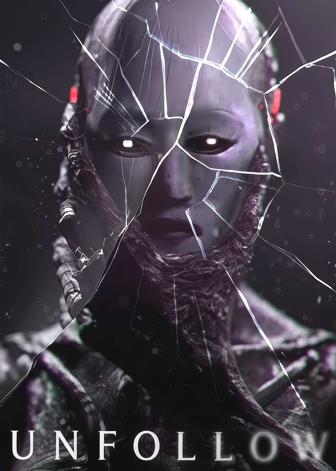 Unfollow: Broken Android Portrait