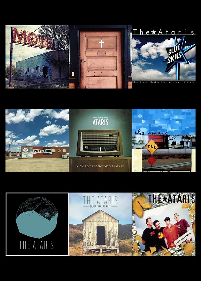 The Ataris Album Covers Collage
