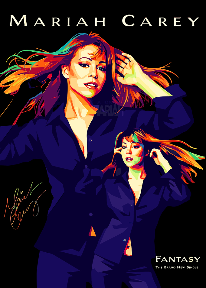 Mariah Carey Fantasy Album Cover Art