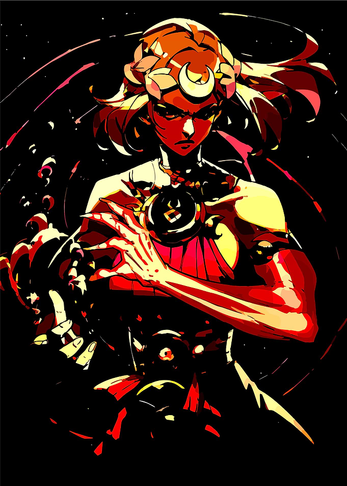 Hades Game Character Digital Art