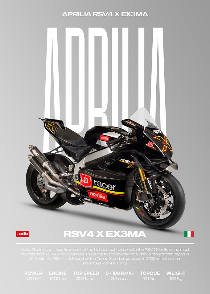 Aprilia RSV4 X EX3MA Motorcycle