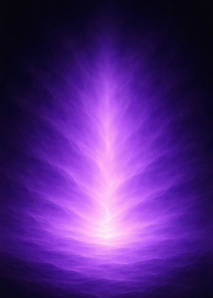 Violet Radiance Art | Soft Purple Light Glow