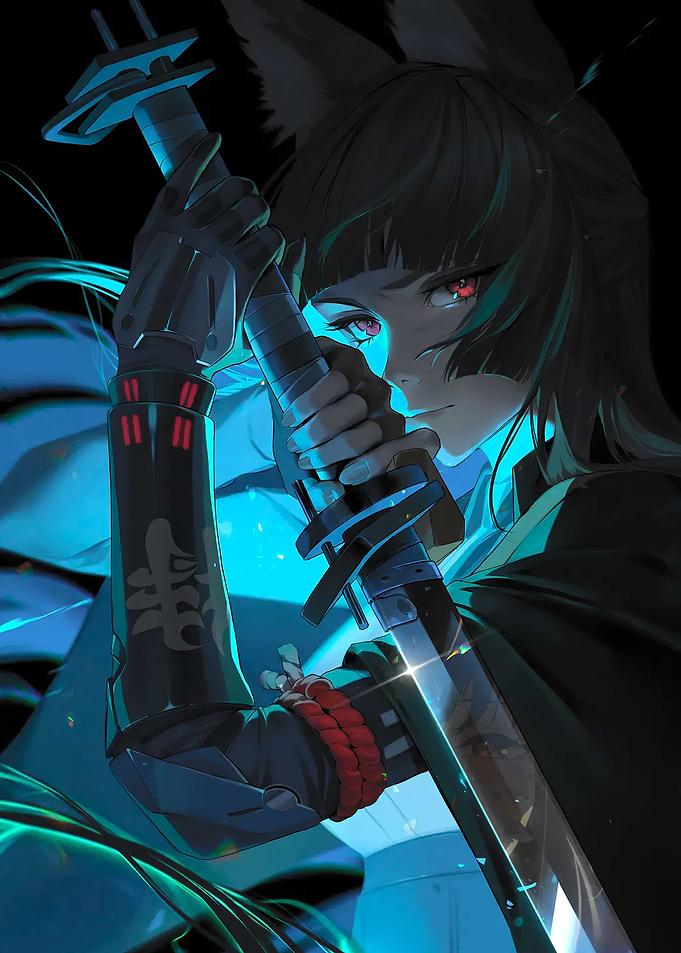 Girl with Sword