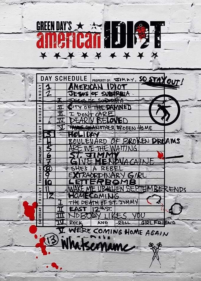 Green Day's American Idiot Album Art