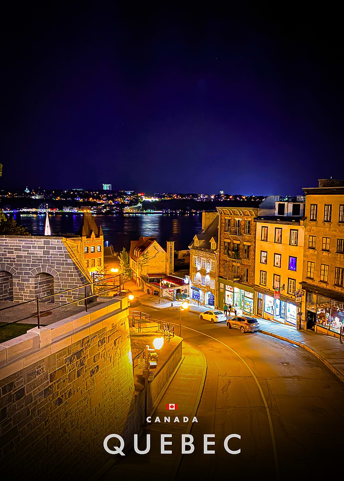 Quebec City at Night