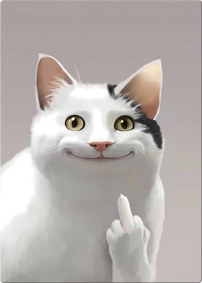 Cat with Attitude