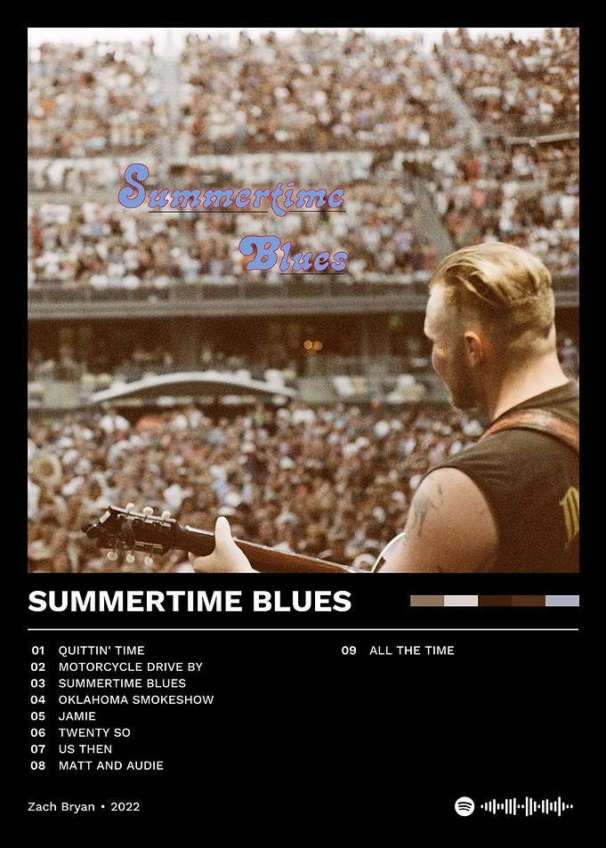 Zach Bryan - Summertime Blues Album