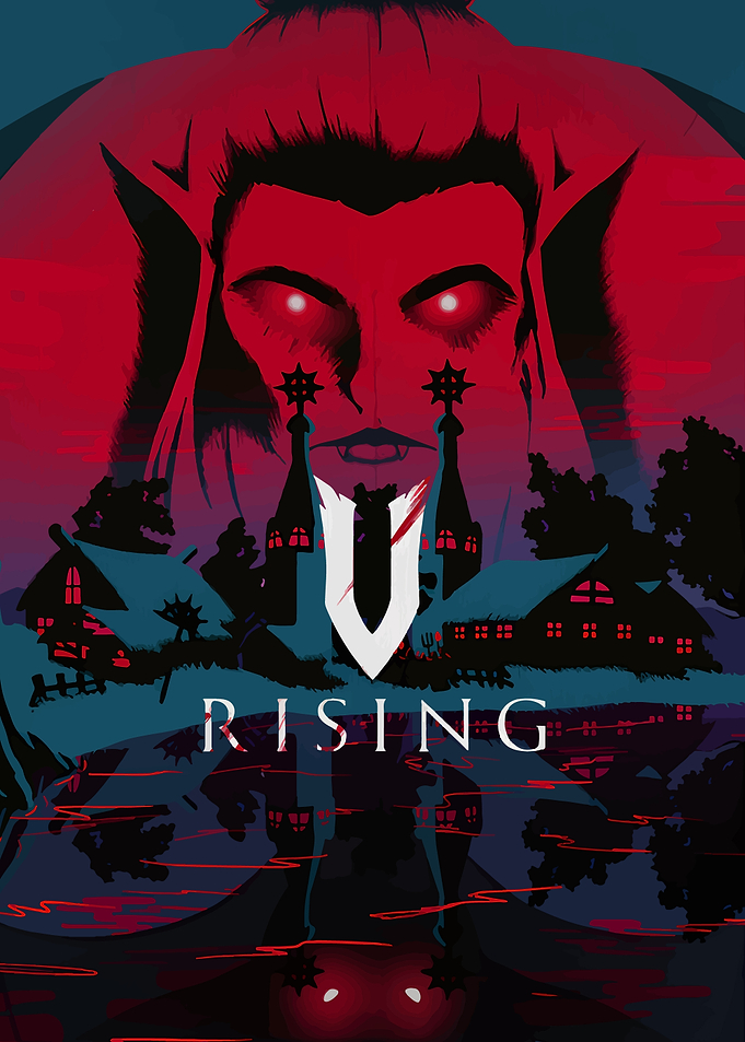 V Rising Game Poster