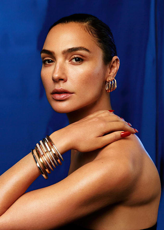 Gal Gadot Jewelry Portrait
