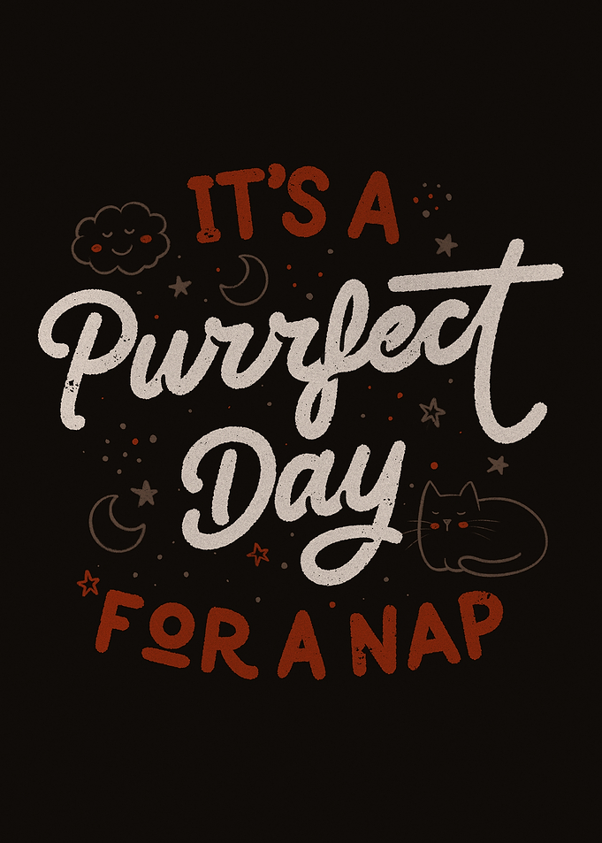 It's a Purrfect Day For a Nap