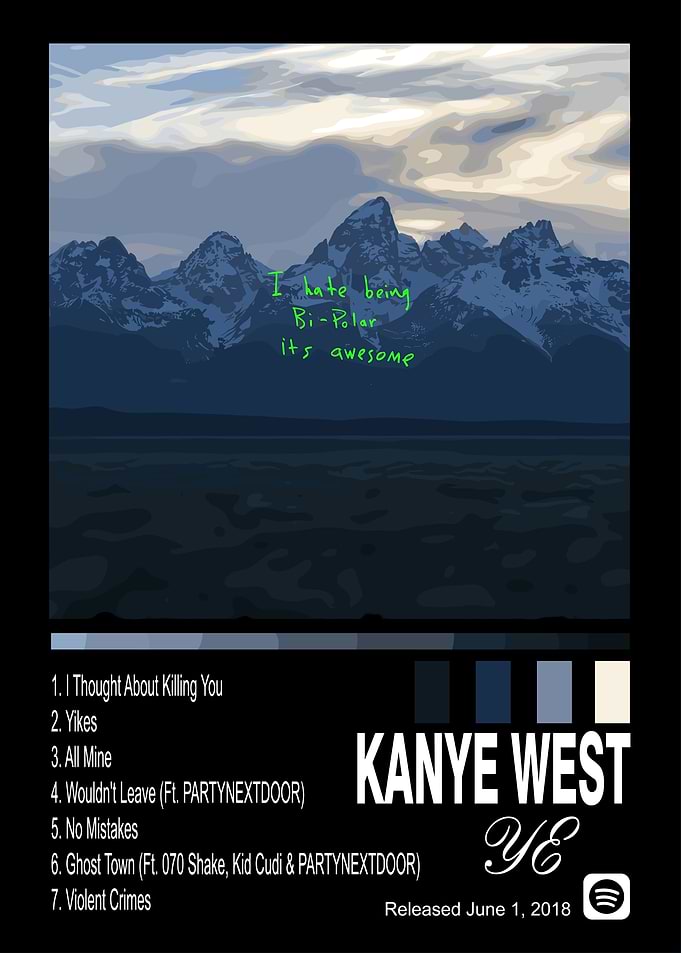Kanye West - Ye Album Cover