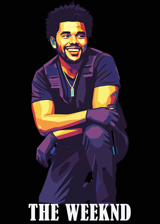 The Weeknd Portrait