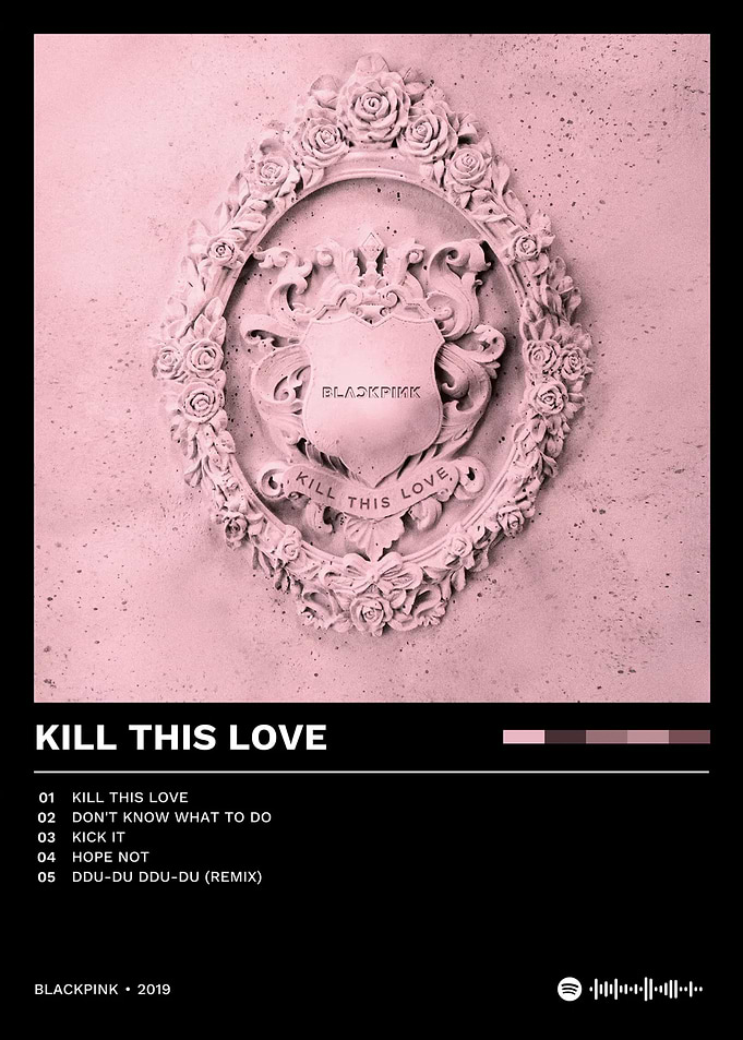 BLACKPINK - Kill This Love Album Cover