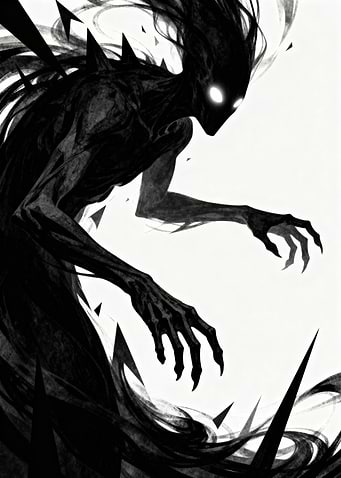 Shadow Creature Illustration
