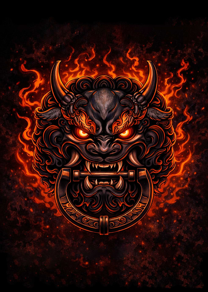 Foo Dog Door Knocker