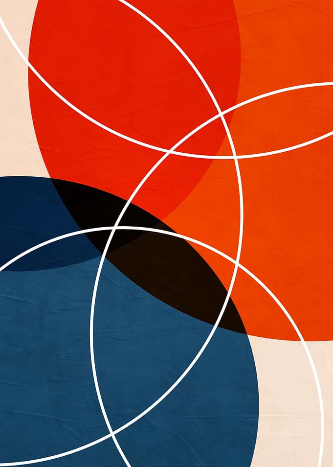 Abstract Circles Art