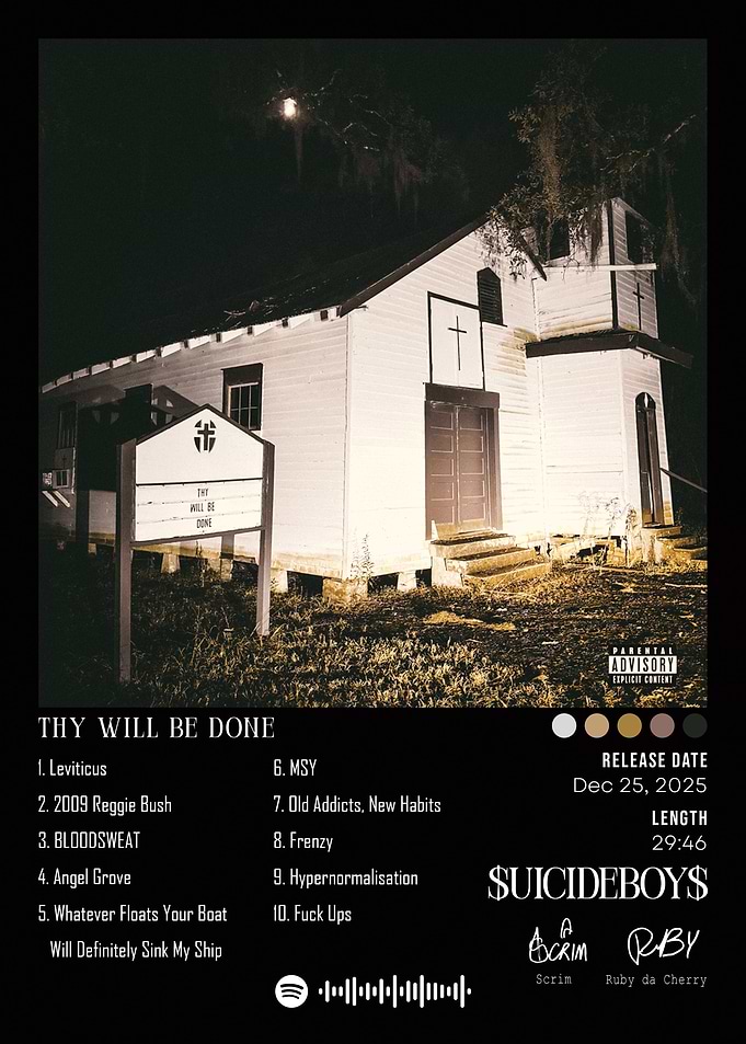 Suicideboys - Thy Will Be Done Album