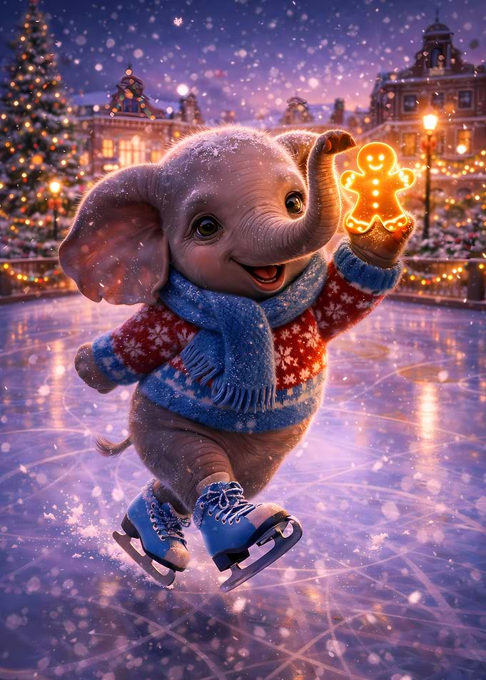 Skating Through Magic