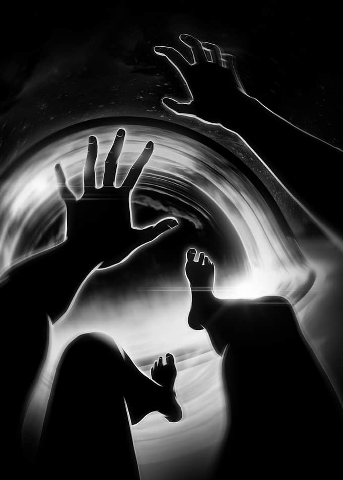 Falling into the Void