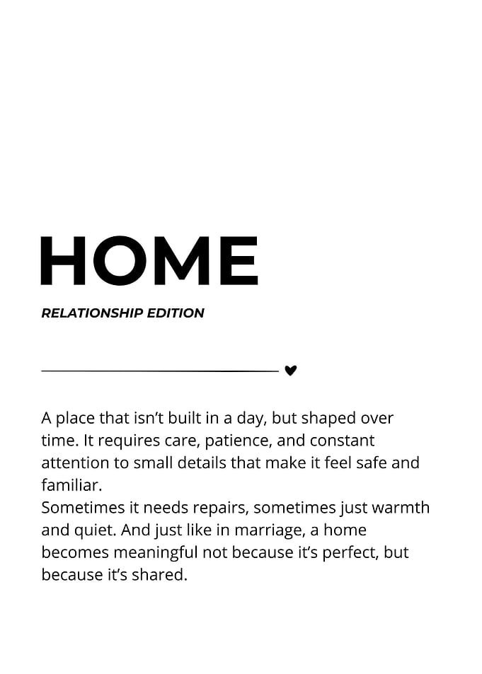 Home Relationship Edition | Funny Wedding Gift for Newlyweds