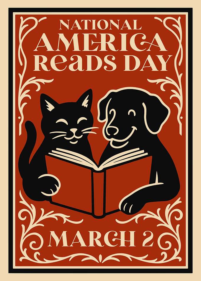 National America Reads Day Poster