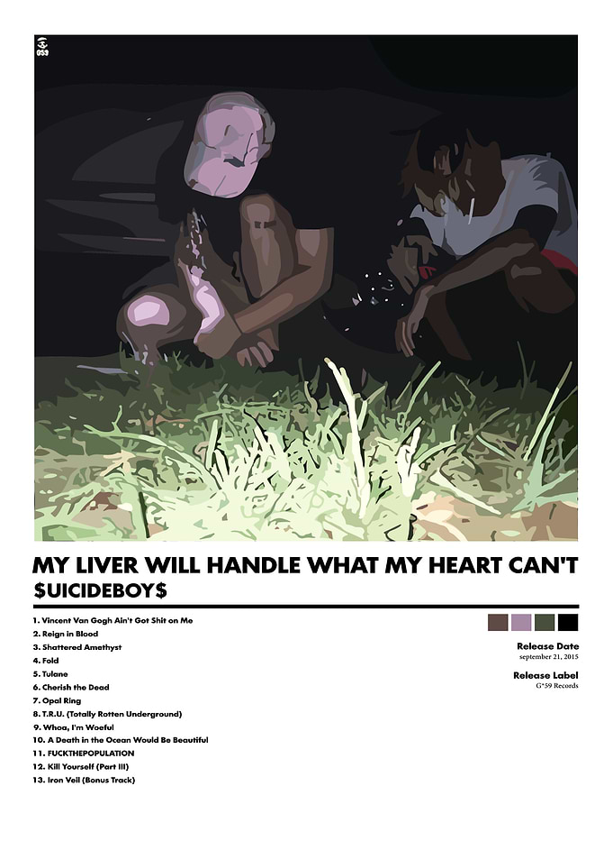 Suicideboys my liver will handle what my heart can't Album