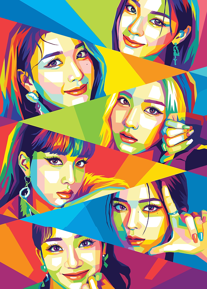 Stayc Pop Art