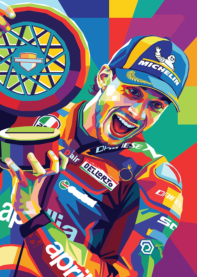 Marco Bezzecchi MotoGP Celebration