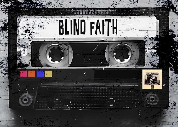 Blind Faith Cassette Tape Art