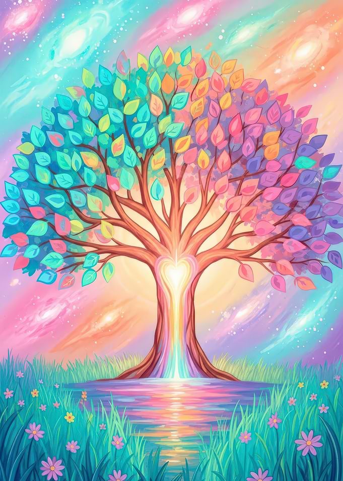 Colorful Tree of Life