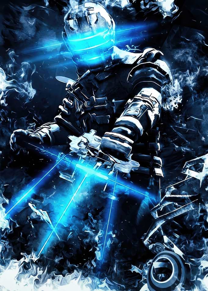 Dead Space Isaac Clarke Digital Art