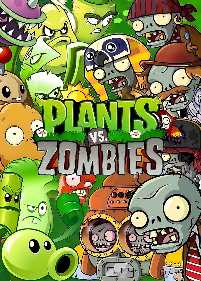 Plants vs. Zombies Game Cover Art