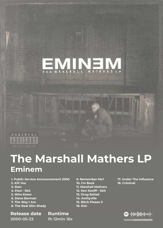 Eminem - The Marshall Mathers LP