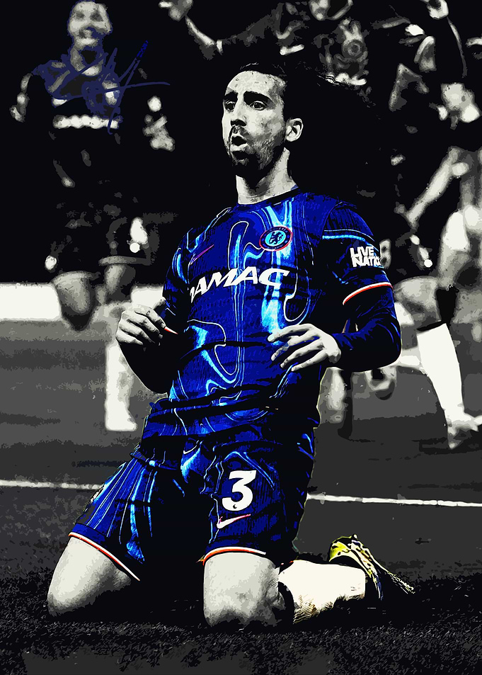 Soccer Player Celebration Art