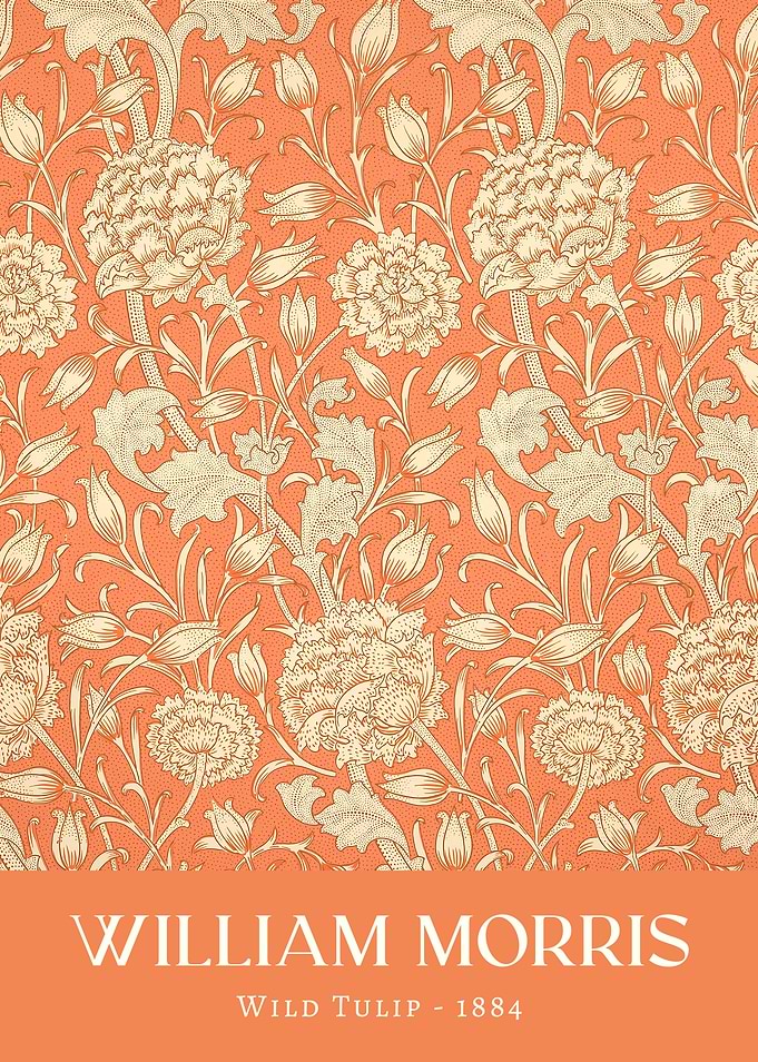William Morris Wild Tulip - 1884