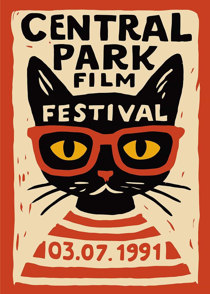 Central Park Film Festival 1991 Poster