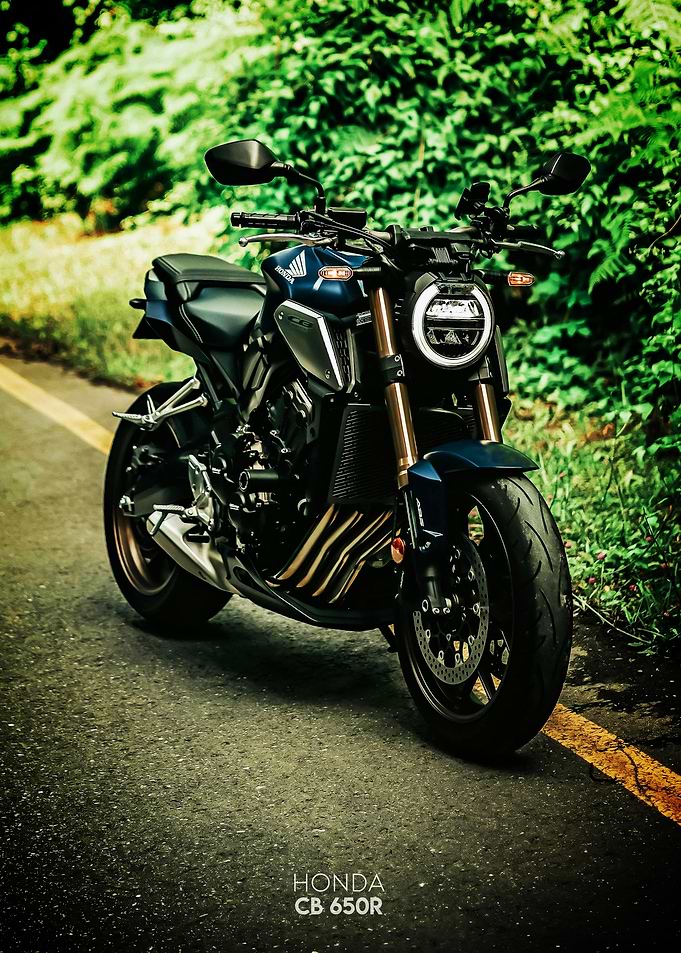 Honda CB 650R Motorcycle Poster