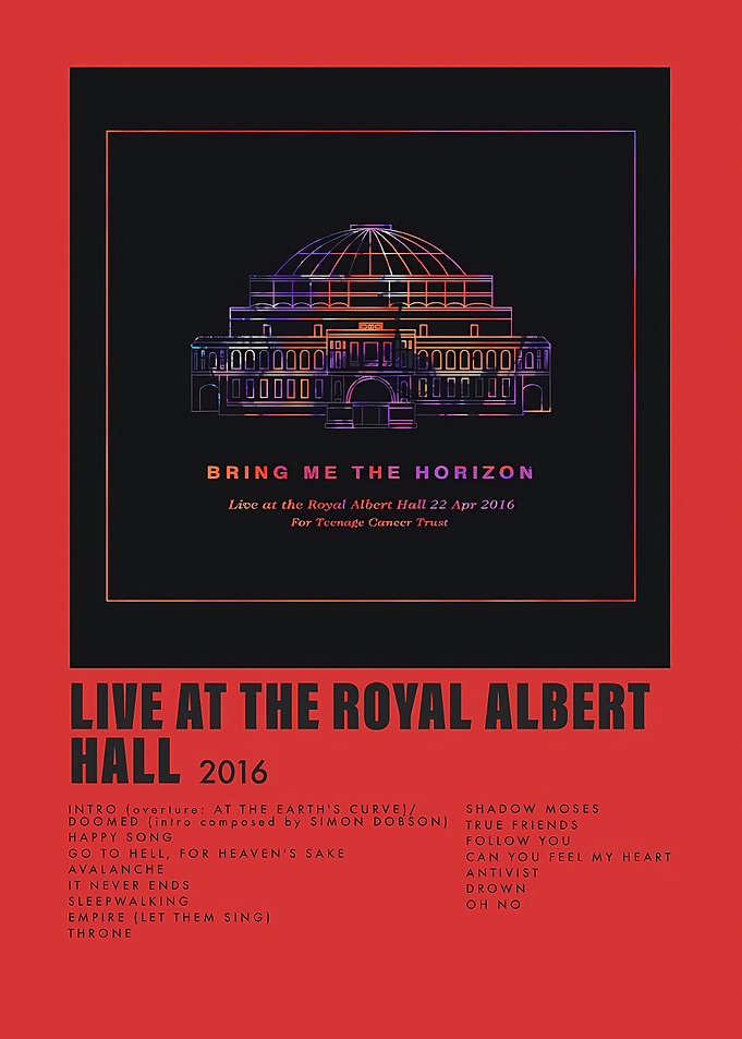 Bring Me The Horizon Concert Poster