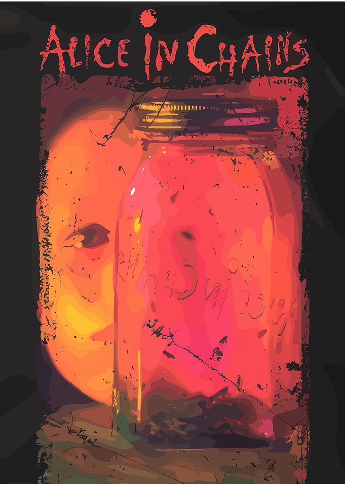 Alice in Chains Jar Artwork