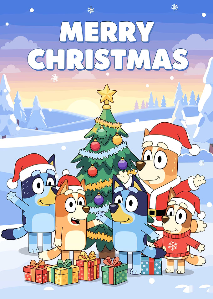 Bluey Christmas Celebration
