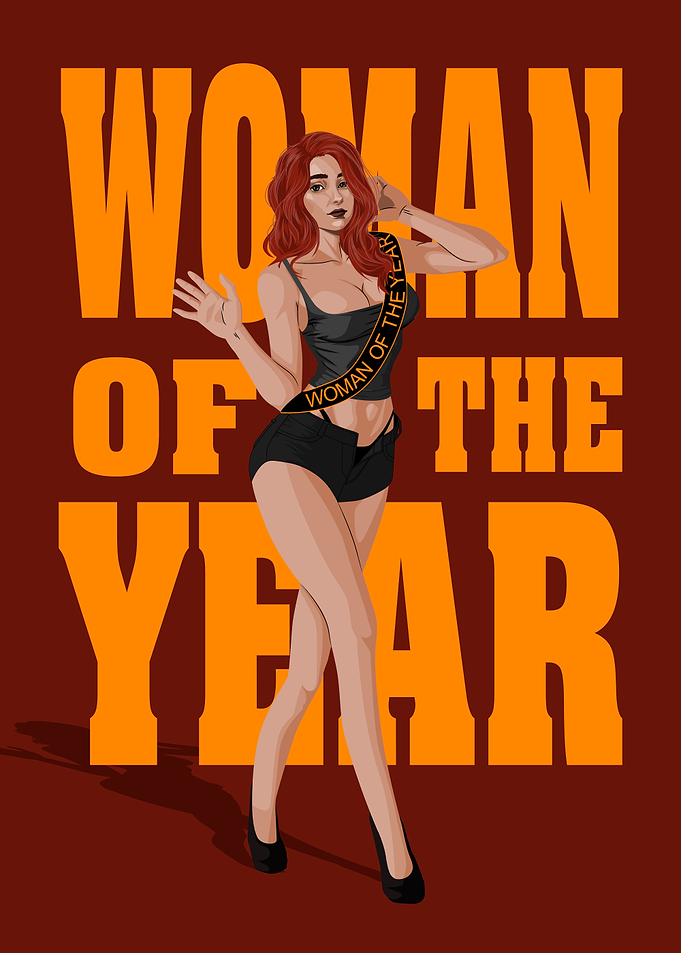 Woman Game of the Year Illustration