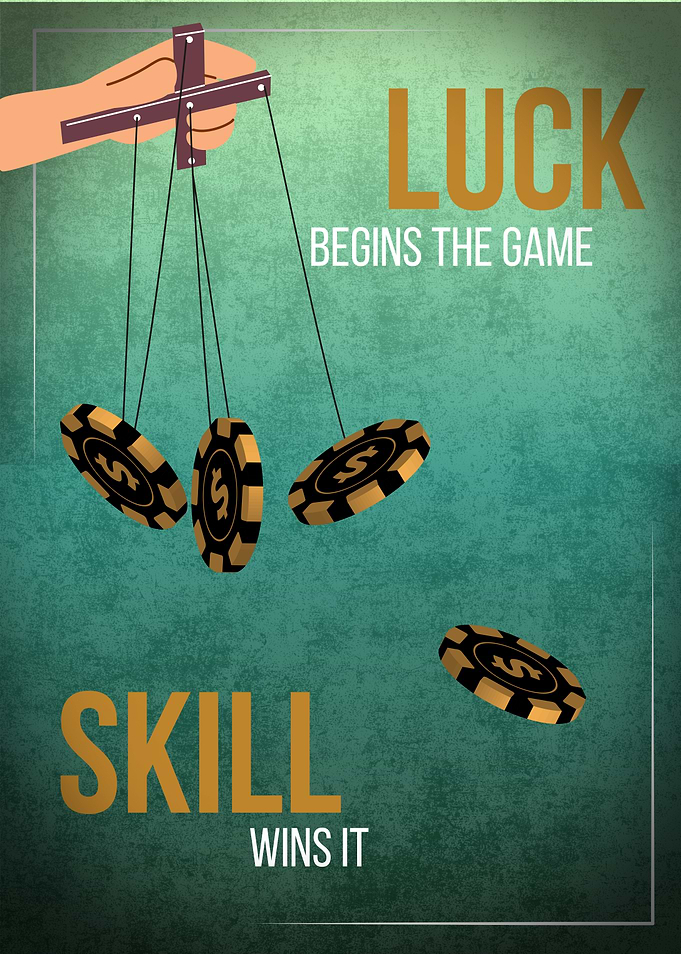 Poker Luck vs Skill